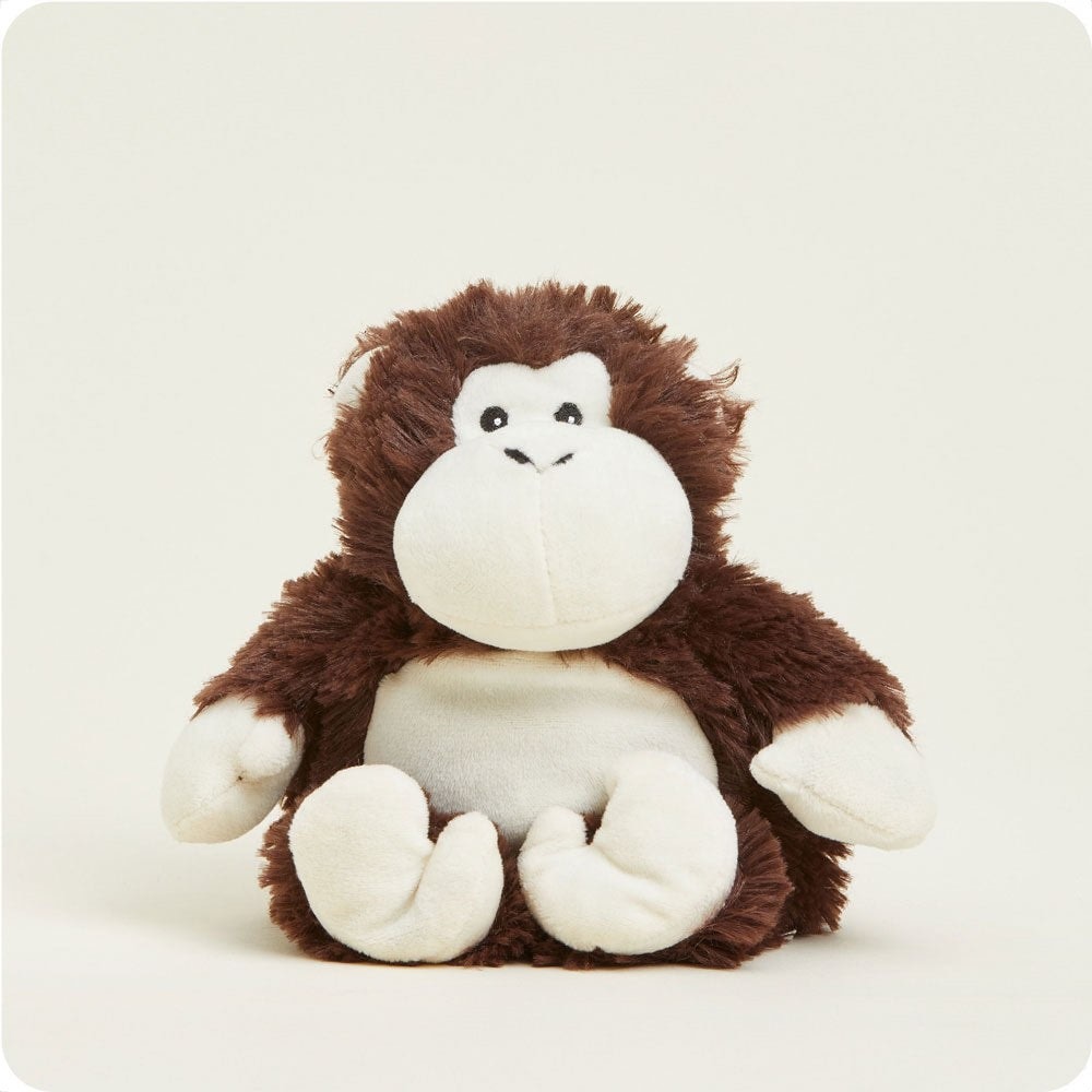 Warmies Plush Monkey Kids 9 Inch Brown Microwaveable Lavender Scented Weighted